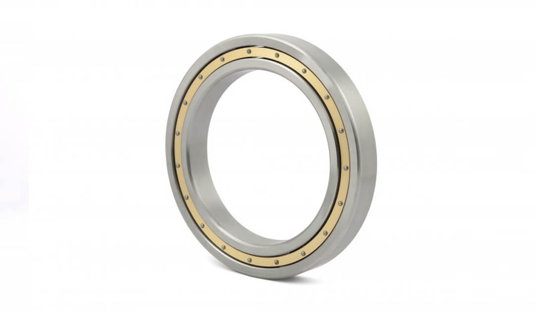Deep groove ball bearings.