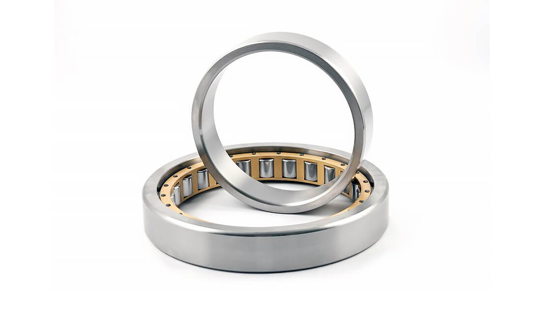 Single-row cylindrical roller bearings.