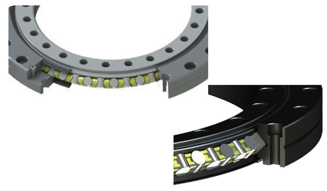 Crossed roller bearings