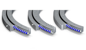 Однорядные шарикоподшипниковые опорно-поворотные круги