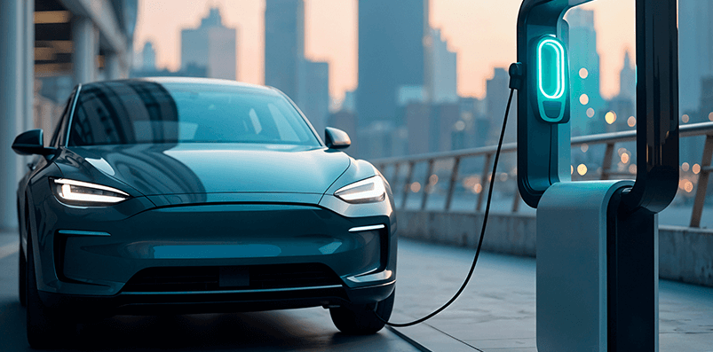 Поворотний підшипник для зарядної станції для електромобілів