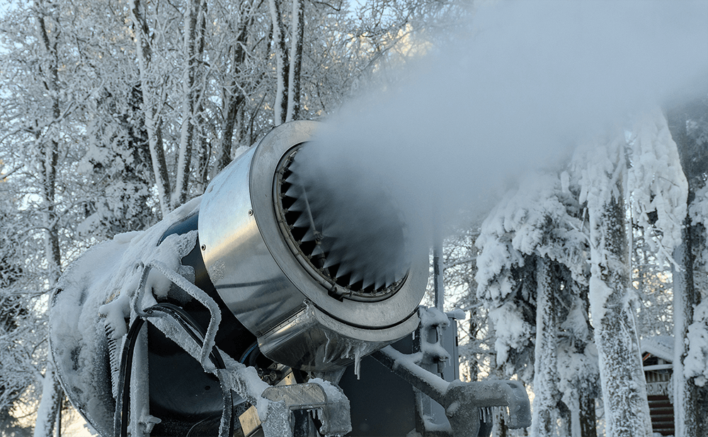 Поворотный подшипник для снегогенератора