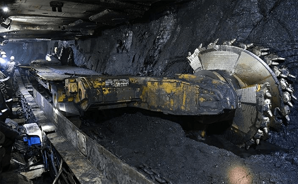 Поворотний підшипник для прохідницьких комбайнів