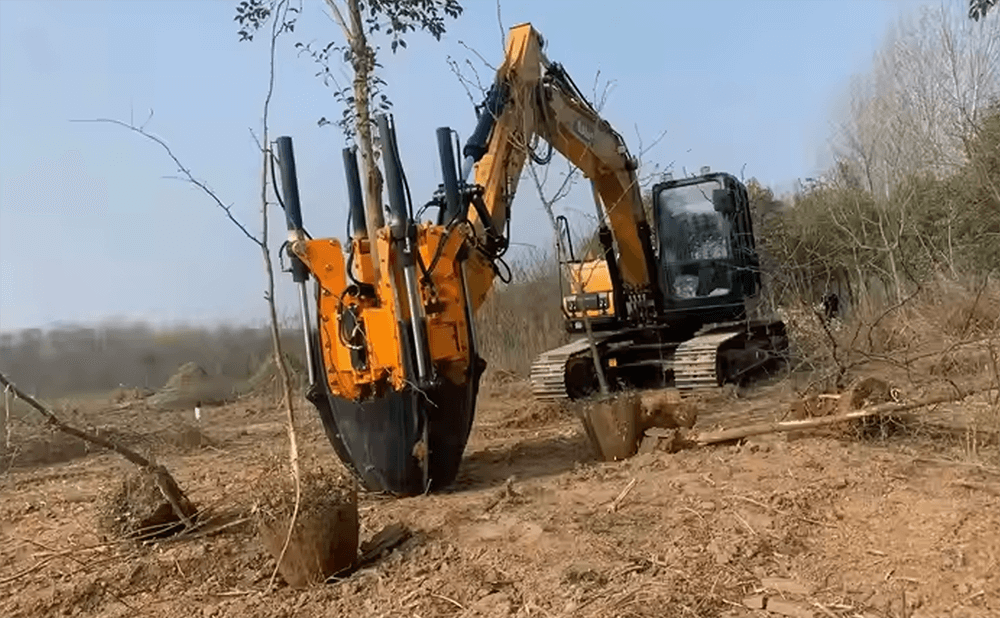 Поворотний підшипник для машин копання дерев (землекоп)