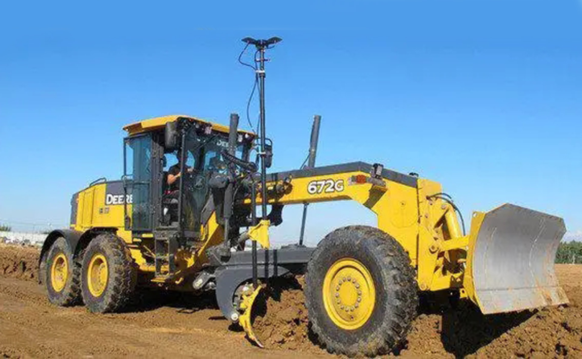 Поворотний підшипник для грейдерів